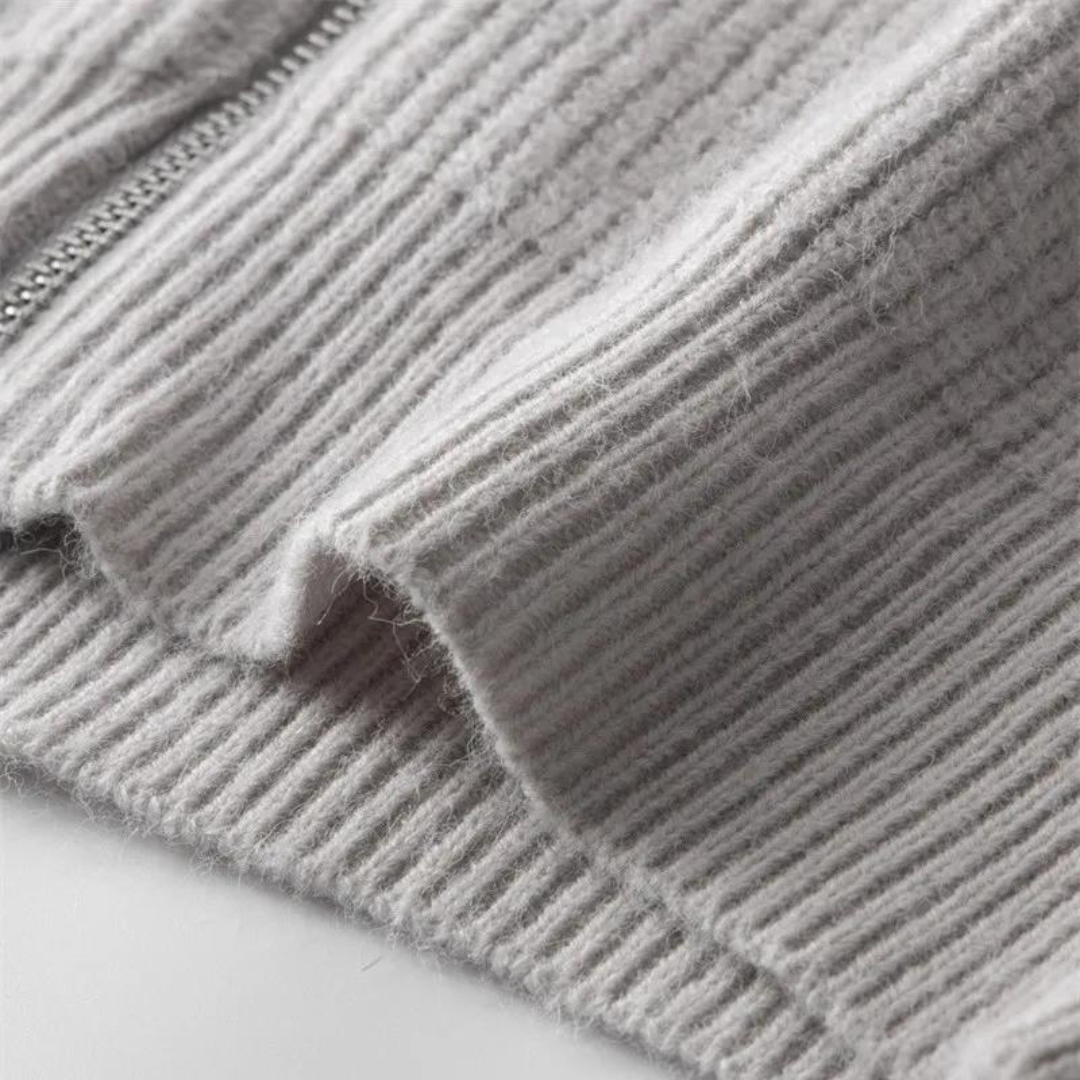Colton Cashmere Zip Sweater | Marvex