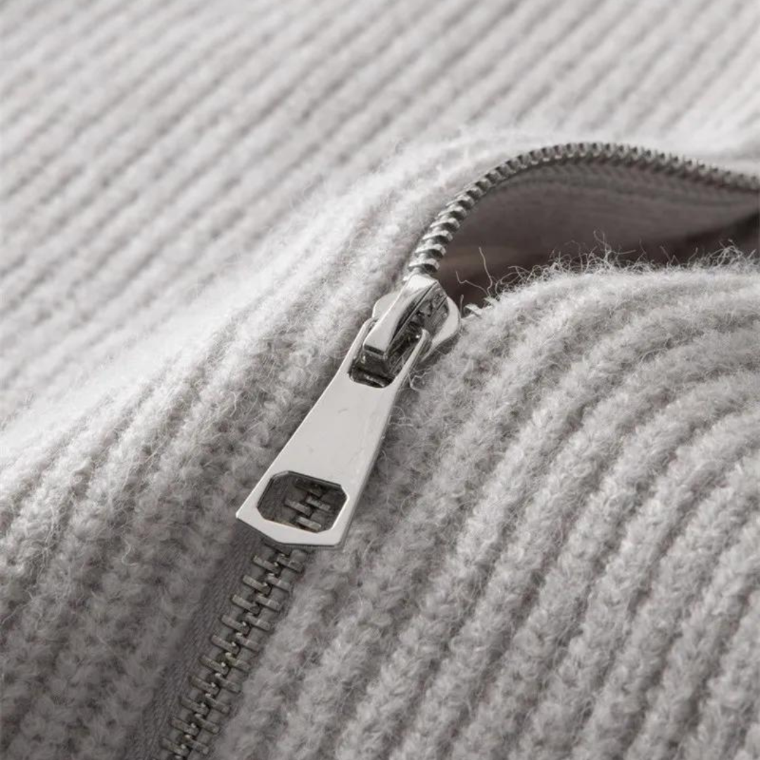 Colton Cashmere Zip Sweater | Marvex