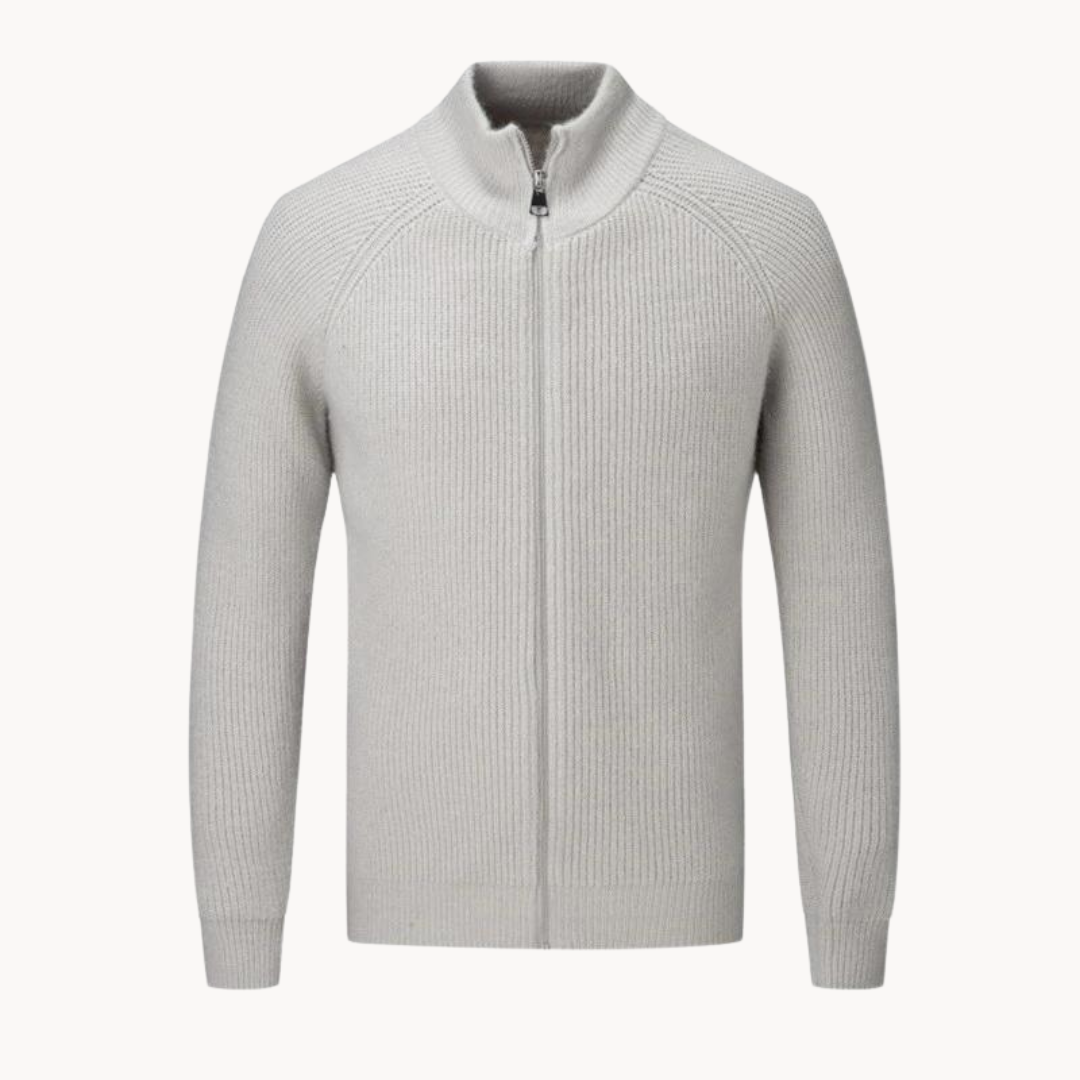 Colton Cashmere Zip Sweater | Marvex