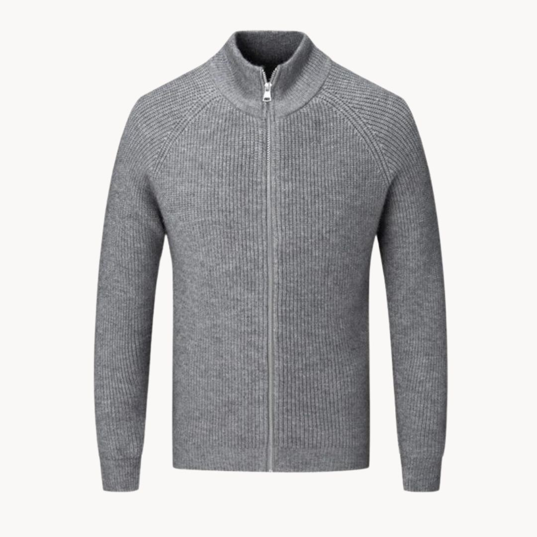 Colton Cashmere Zip Sweater | Marvex