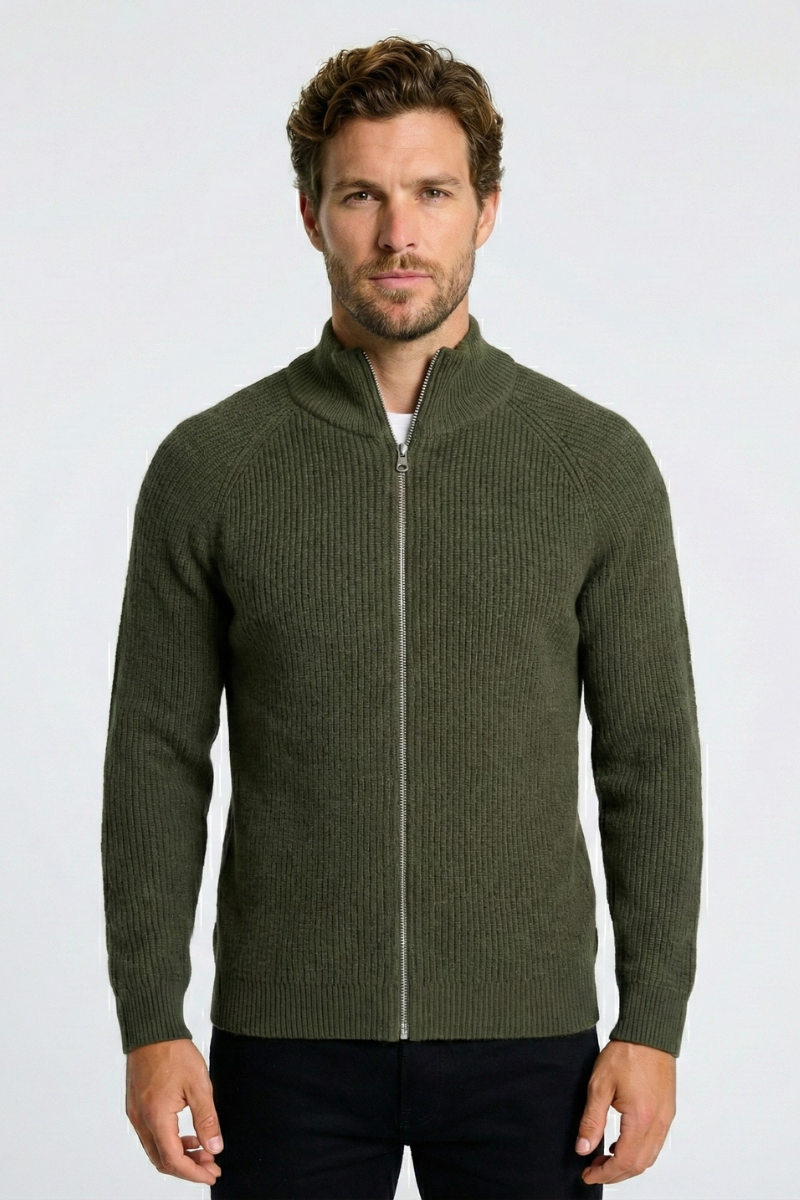 Colton Cashmere Zip Sweater | Marvex