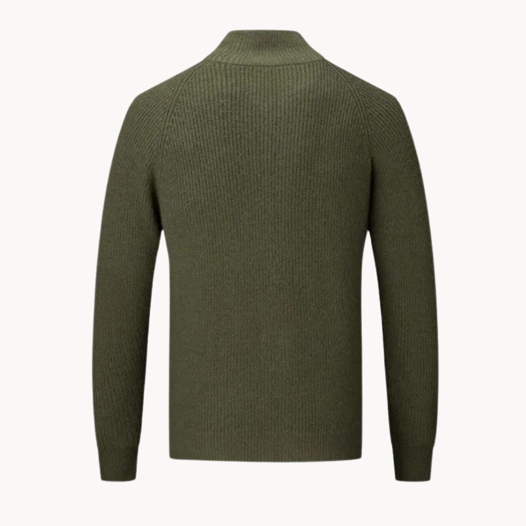 Colton Cashmere Zip Sweater | Marvex