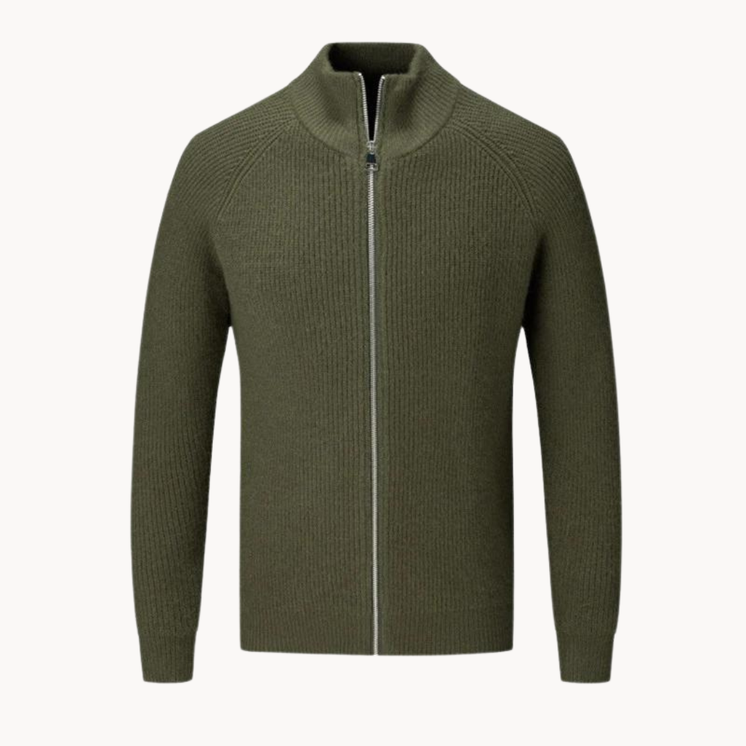 Colton Cashmere Zip Sweater | Marvex